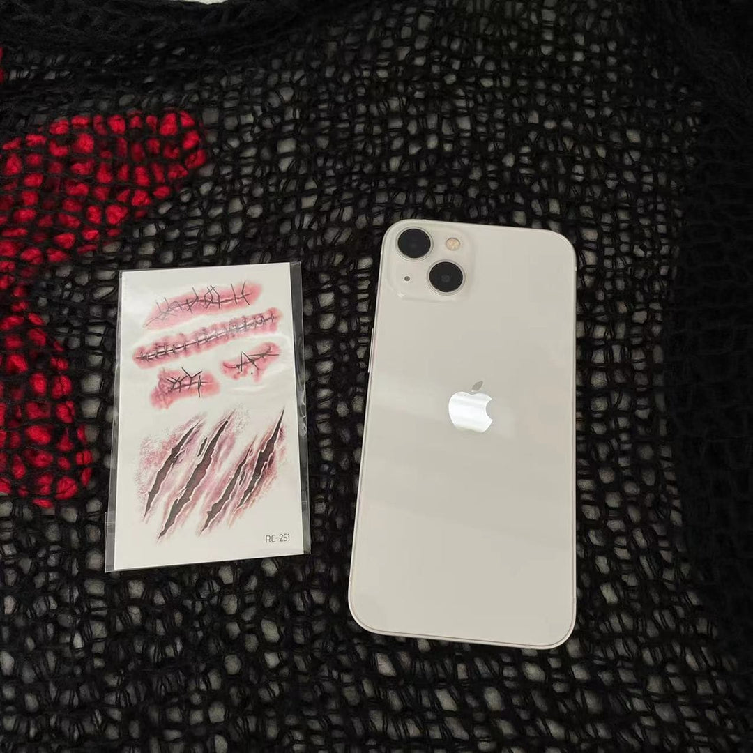 Halloween waterproof tattoo stickers