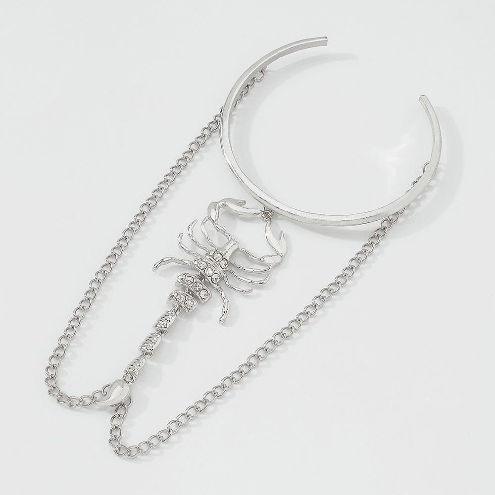 Scorpion rhinestone armbands