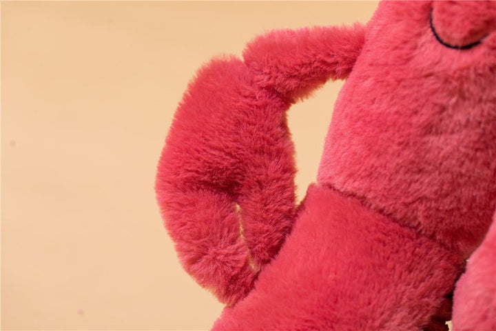 Orange Red Lobster Plush Toy