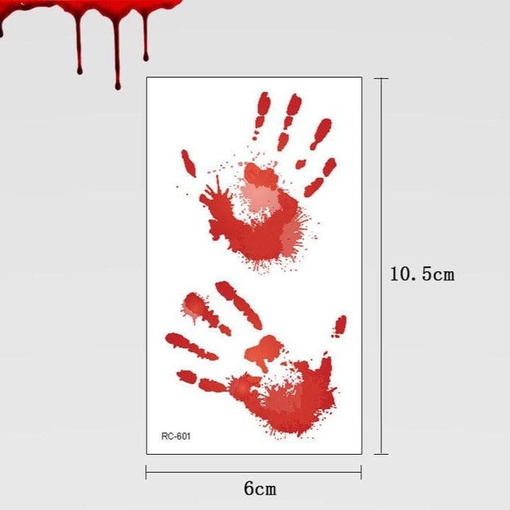 Halloween waterproof tattoo stickers