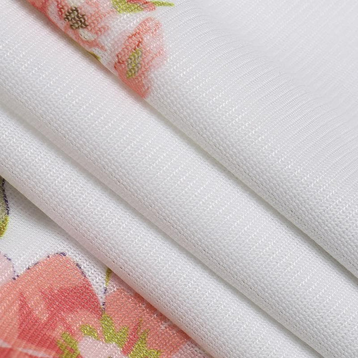 Cowl neck sheer mesh flower print ruffle cami mini dress  | Festival Outfits Women