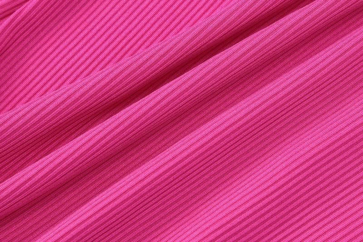 Ribbed solid long sleeve v neck jumpsuit  | Festival Outfits Women