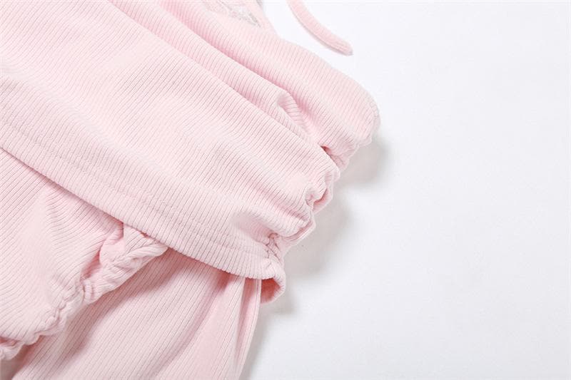Ruched lace off shoulder halter long sleeve irregular top  | Festival Outfits Women