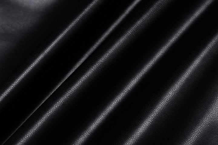 Mesh solid notch neck gloves PU leather slit cami backless mini skirt set Cargo Mini Skirt