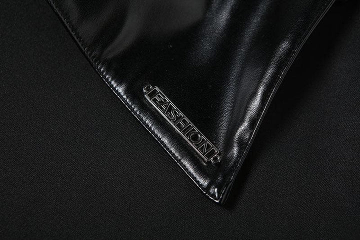 Irregular thigh slit midi skirt - Halibuy