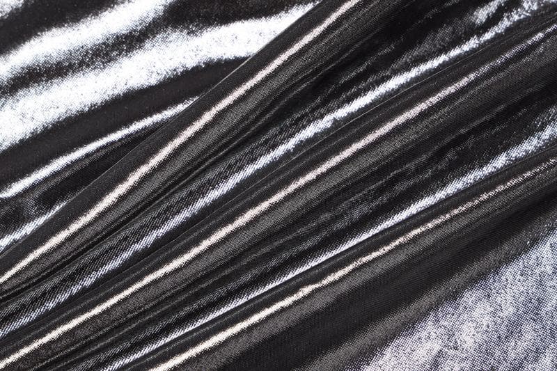 Metallic square neck backless cami maxi dress-final-sale