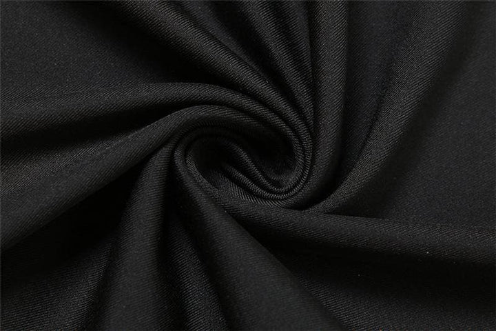 Backless high neck long sleeve solid maxi dress