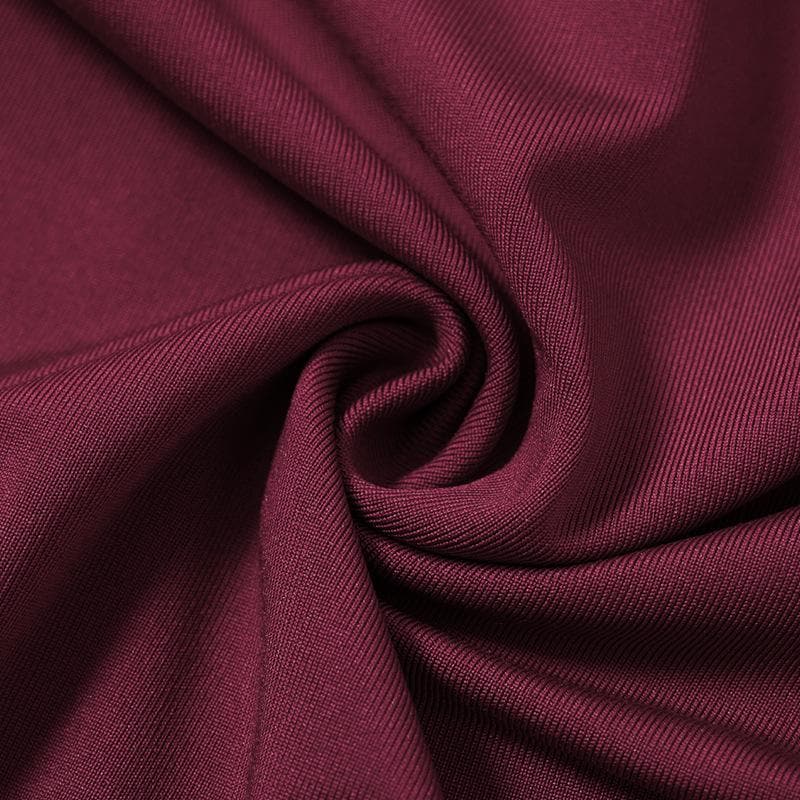 Long flared sleeve off shoulder cowl neck ruched solid mini dress  | Festival Outfits Women