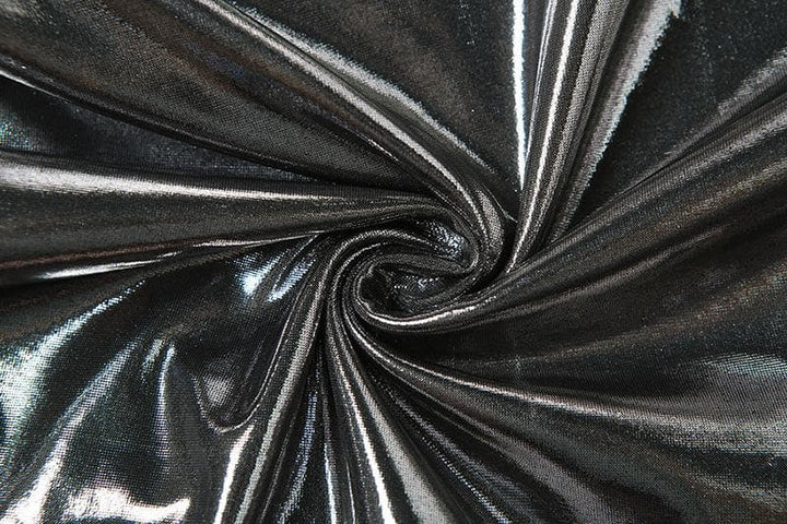 Halter ruched cowl neck metallic button mini dress  | Festival Outfits Women-final-sale