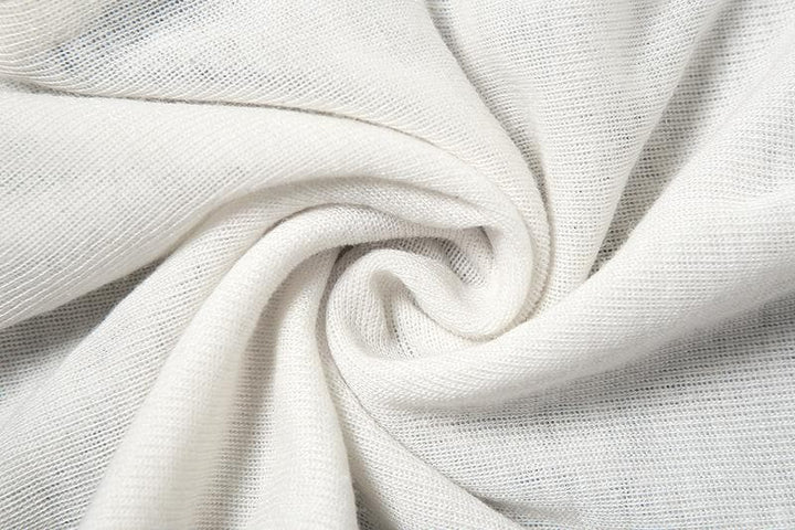 Long sleeve solid ruched crewneck ruffle crop top