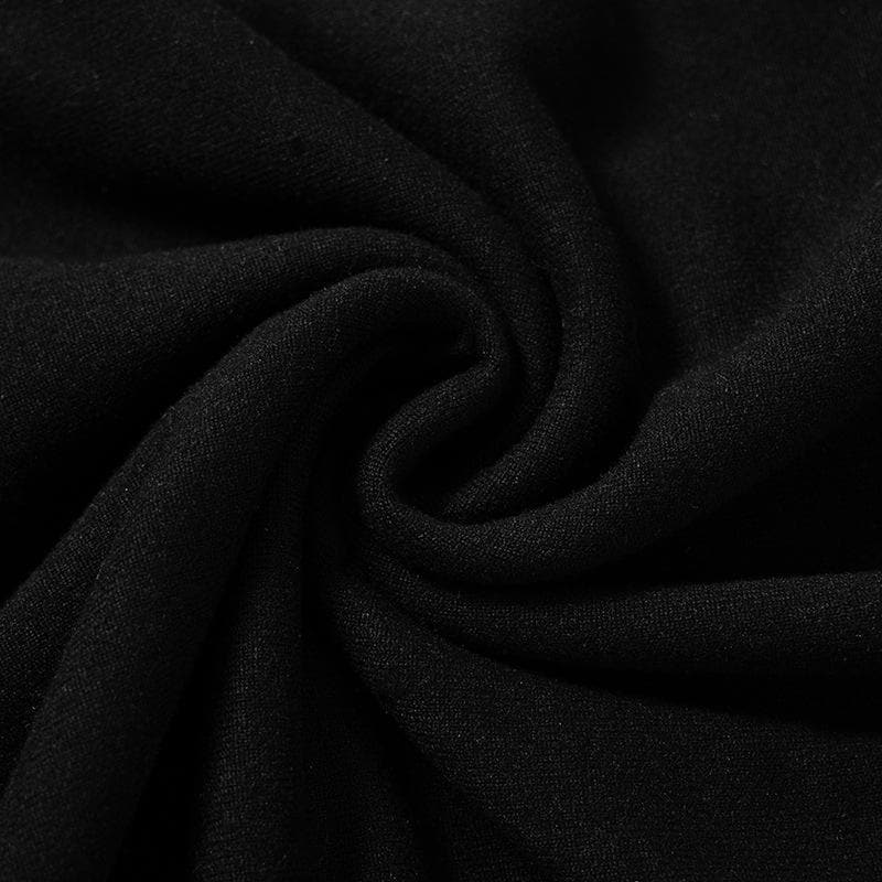 Long flared sleeve halter square neck hollow out cut out mini dress  | Festival Outfits Women