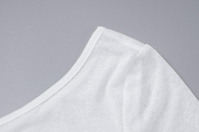 Long sleeve one shoulder drawstring ruched mini dress  | Festival Outfits Women