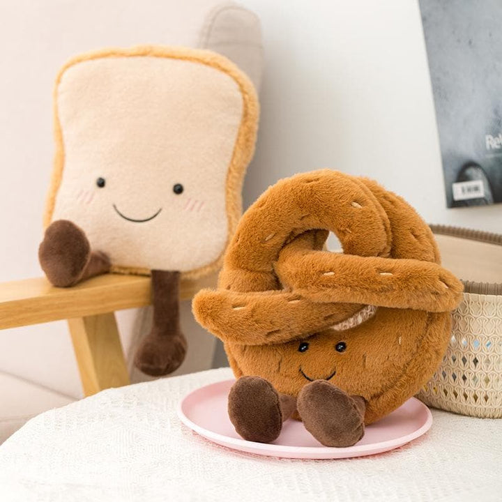 Toast Baguette Croissant Plush Toy
