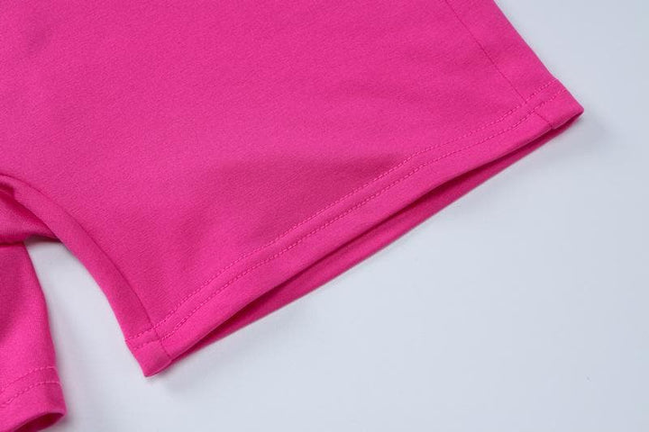 Solid u neck long sleeve romper  | Festival Outfits Women