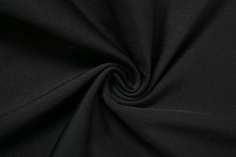 Halter backless slit solid sleeveless hollow out cut out maxi dress