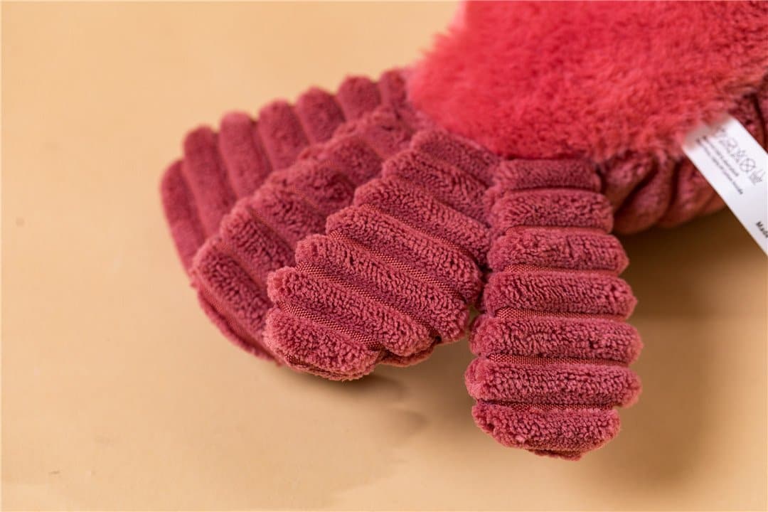 Orange Red Lobster Plush Toy
