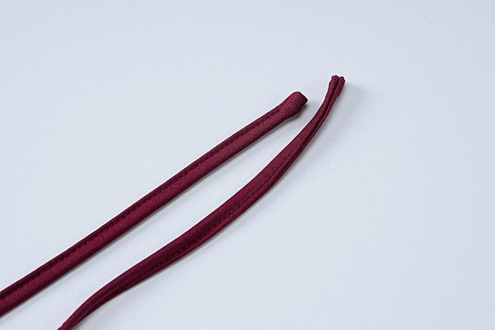 Ruched solid backless cross back v neck lace up maxi dress  | Festival Outfits Women