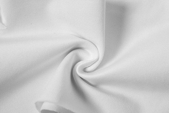 Backless hollow out self tie solid cami mini dress - Final Sale