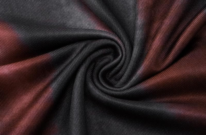 Crewneck body print contrast tank maxi dress  | Festival Outfits Women