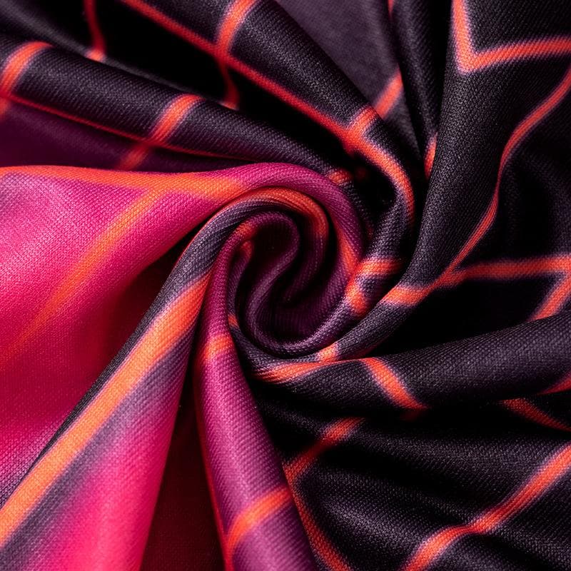 Body print contrast square neck backless cami maxi dress  | Festival Outfits Women