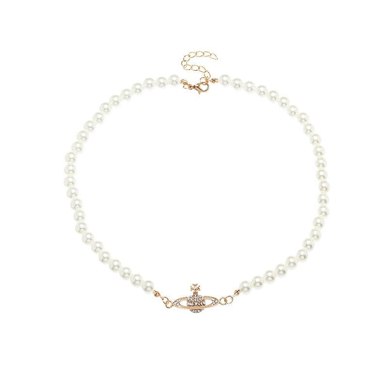 Abin wuya mai siffar lu'u-lu'u na jabu