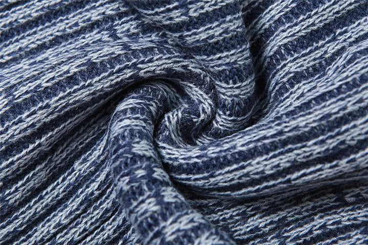 Textured striped contrast halter slit pocket v neck pant set