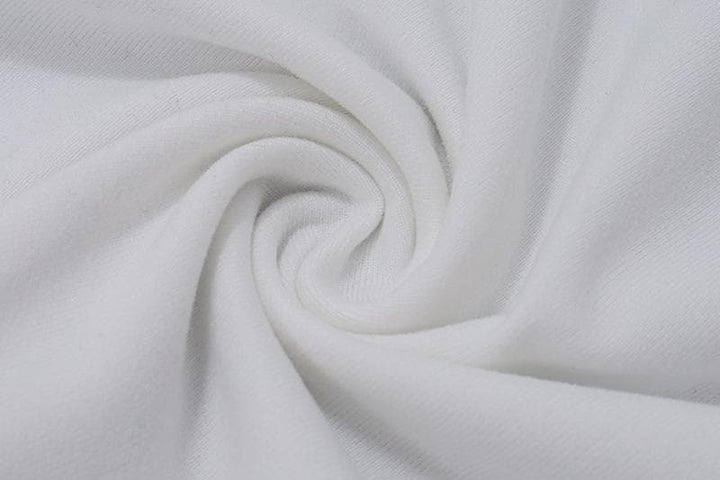 Self tie off shoulder long sleeve solid top