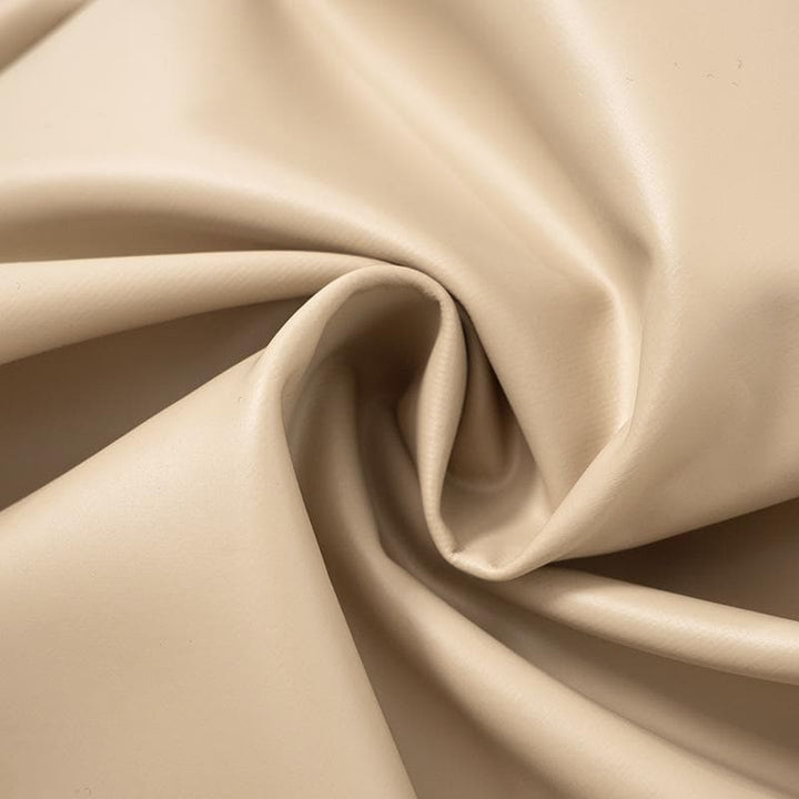 Zip-up PU leather solid winter tube top