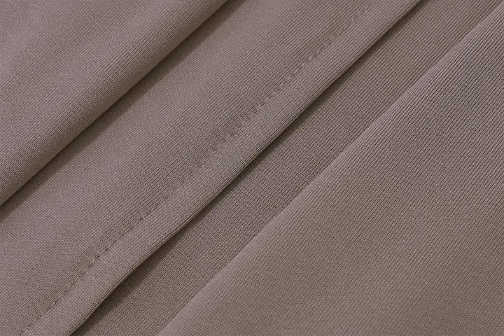 Ruched high slit flower applique irregular solid maxi skirt  | Festival Outfits Women