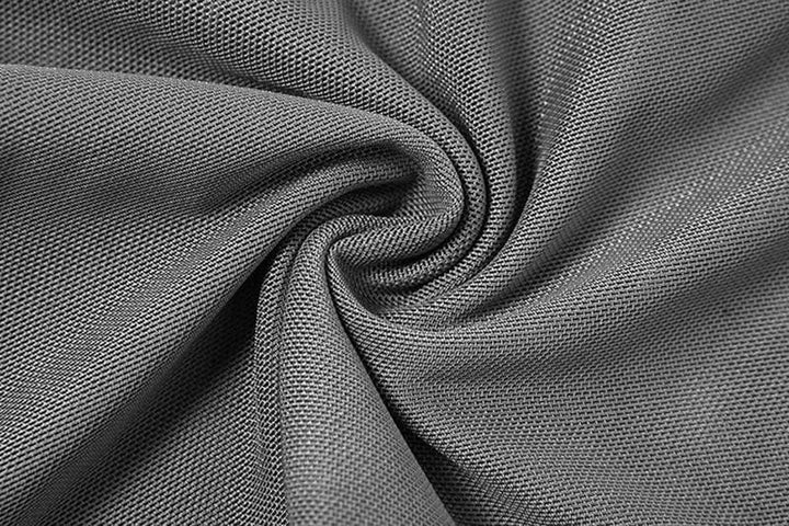 Long sleeve mesh self tie off shoulder solid crop top | Mesh Long Sleeve Crop Top