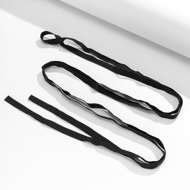 Self tie solid velvet bracelet